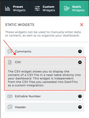 csv dashboard 2