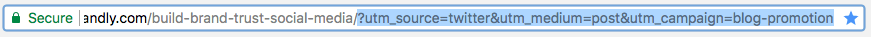 utm parameter sample