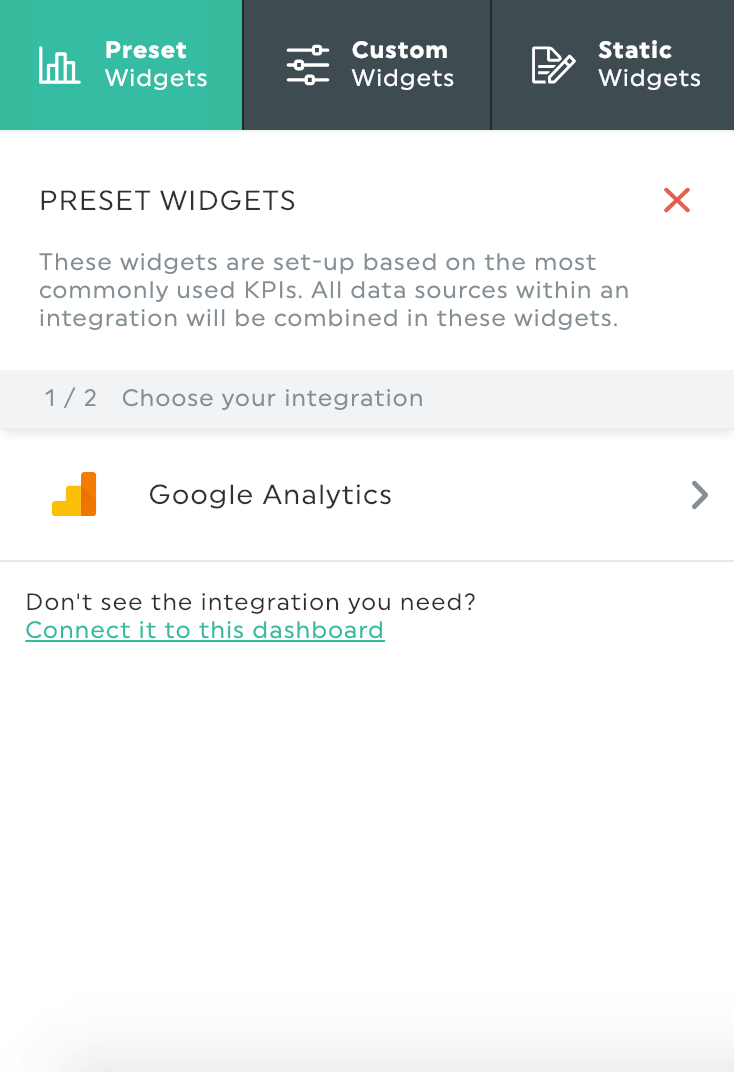 Connect a data source