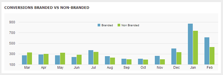 branded vs non branded google analytics filter