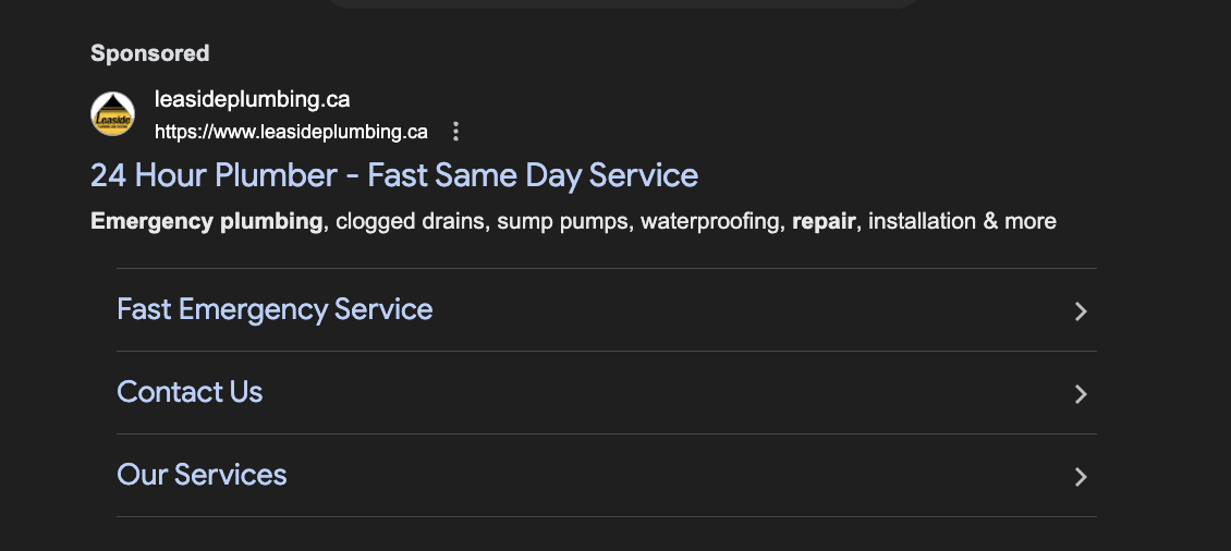 competitor ad example