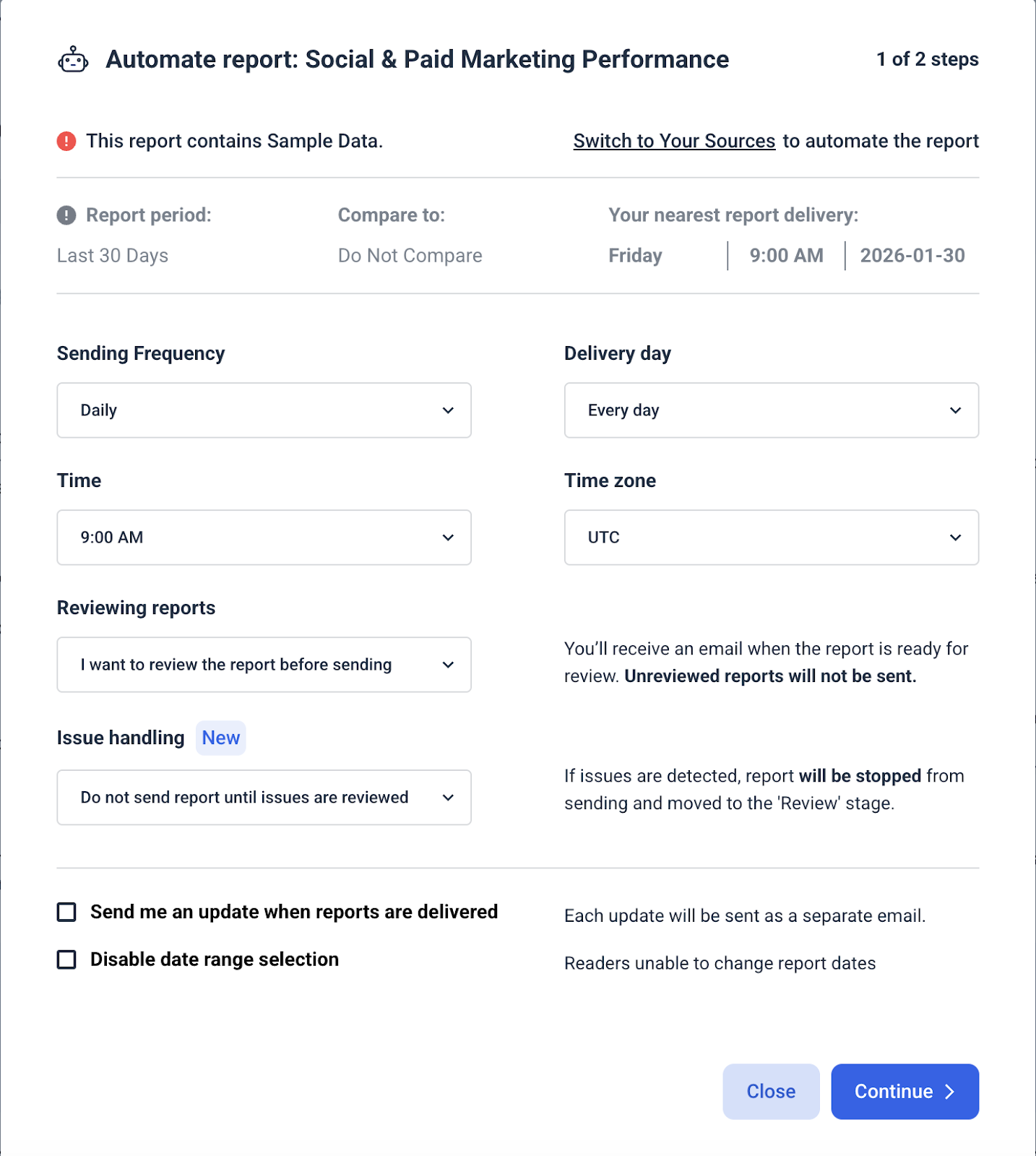 automate reports